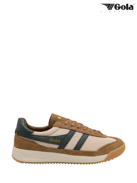 Grey Mens Tornado 88 Mesh Lace-Up Trainers (H96988) | £85