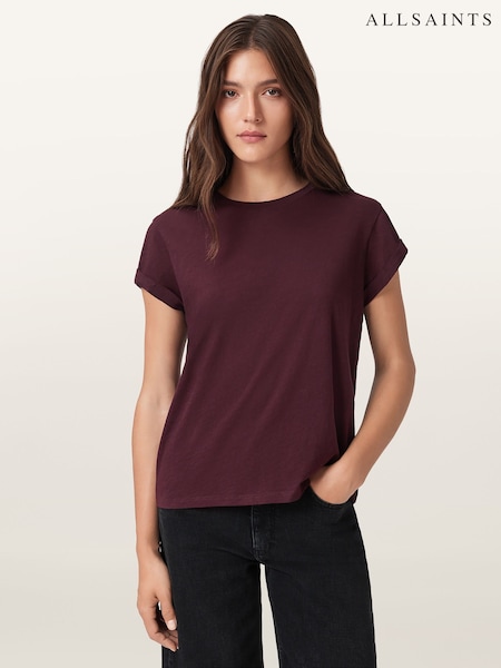 AllSaints Red Anna T-Shirt (H97394) | £45