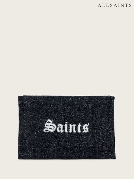 AllSaints Black Izzy Sinners Clutch (H97402) | £69