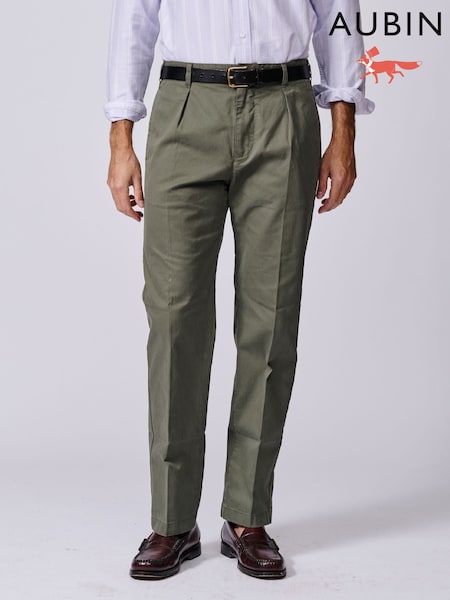 Aubin Mareham Relaxed Fit Trousers (H97450) | £119