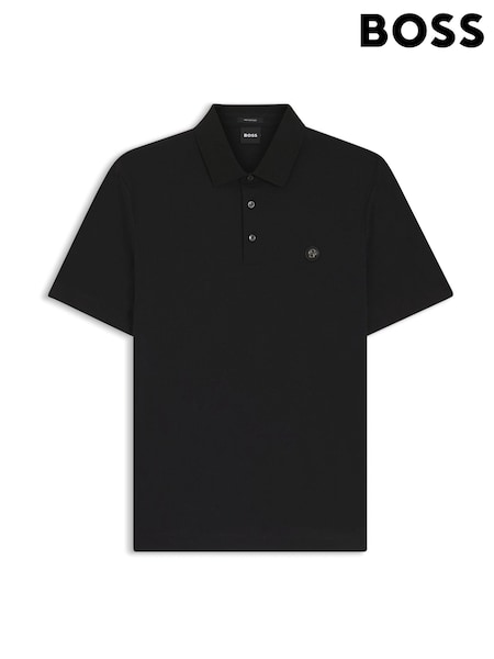 BOSS Black Parris Regular-Fit Logo Polo Shirt (H97945) | £129