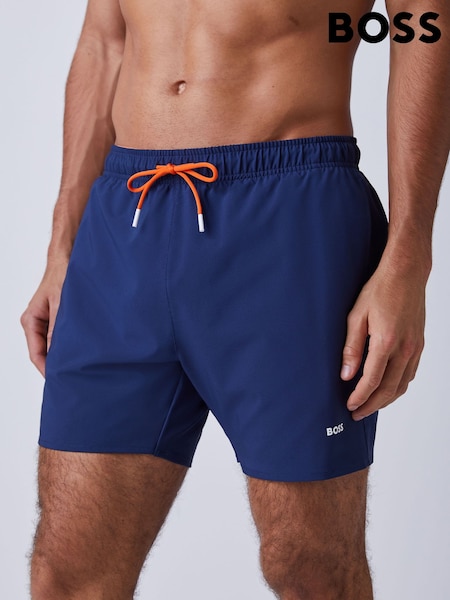 BOSS Blue Tio Logo Swim Shorts (H97956) | £65