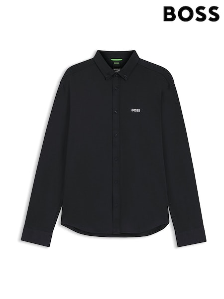 BOSS Black Motion Regular-Fit Long Sleeve Shirt (H98151) | £129