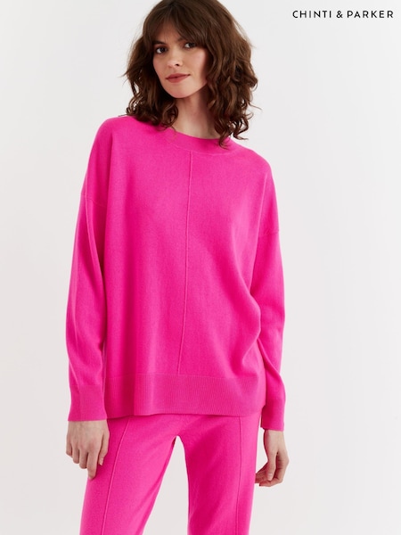 Chinti & Parker Wool Cashmere Wide Slouchy Relaxed Sweater (H98192) | £95