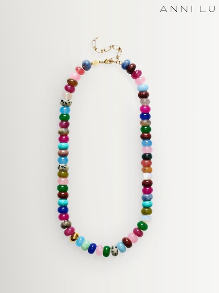 Anni Lu Pink Mirage Necklace (H98238) | £145