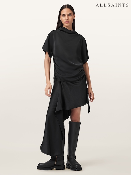 AllSaints Black Leslie Top (H98474) | £99