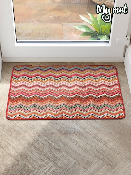 My Mat Candy Multi Bright Zig Zag Mat (H98617) | £14 - £27