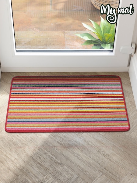 My Mat Candy Multi Bright Stripe Mat (H98618) | £14 - £27