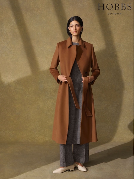 Hobbs Natural Livia Coat (H98680) | £379