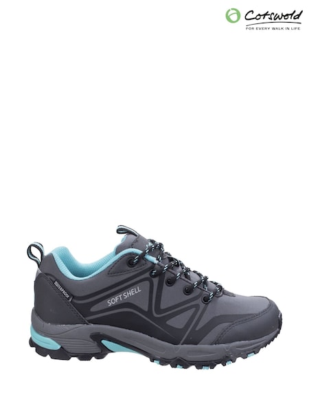 Cotswolds Grey Abbeydale Low Hiker Shoes (H99216) | £80