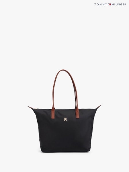 Tommy Hilfiger Black Monogram Tote Bag (H99739) | £90
