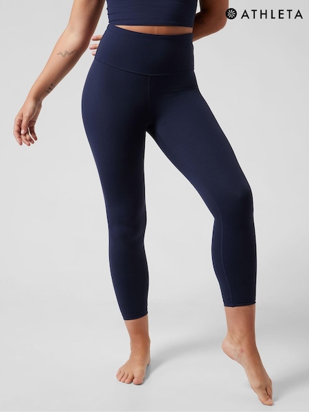 Athleta Blue 7/8 Length Elation Ultra High Waisted Leggings (K15834) | £65