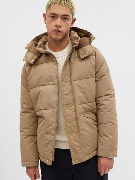Gap Brown Cold Control Heavy Puffer Jacket (K16723) | £14
