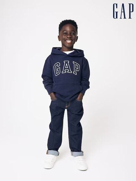 Gap Blue Logo Hoodie (4-13yrs) (K17000) | £20