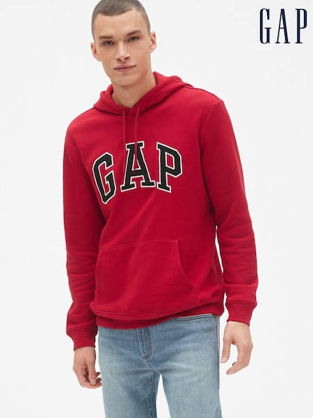 Gap Red Arch Logo Hoodie (K21205) | £35