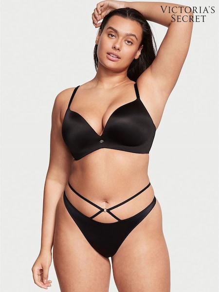 Victoria's Secret Black So Obsessed Non Wired Push Up Bra (K22265) | £45