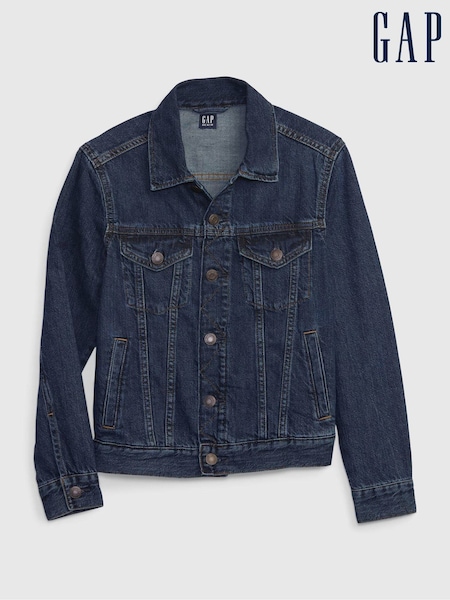 Gap Navy Blue Icon Denim Jacket (4-12yrs) (K30983) | £35