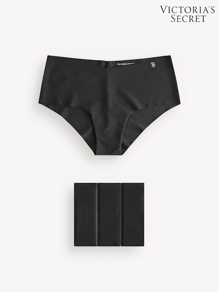 Victoria's Secret Black Cheeky 4 Pack Knickers (K31551) | £20