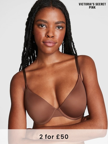 Victoria's Secret PINK Nude Mousse Push Up Bra (K32189) | £29