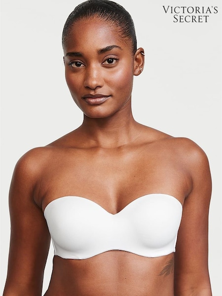 Victoria's Secret White Strapless Bra (K45572) | £39