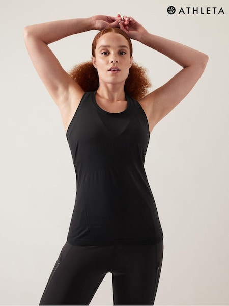 Athleta Black Momentum Seamless Tank Top (K55914) | £40
