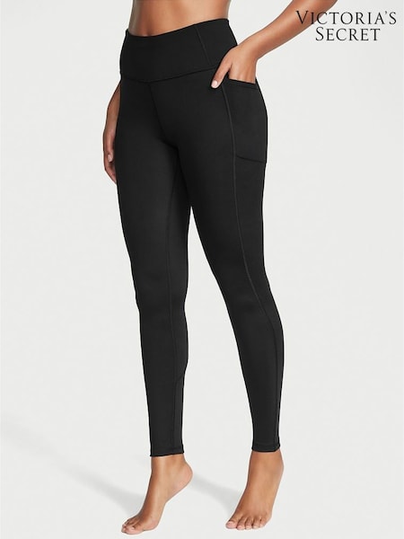 Victoria's Secret Black Essential Pocket Leggings (K56319) | £35