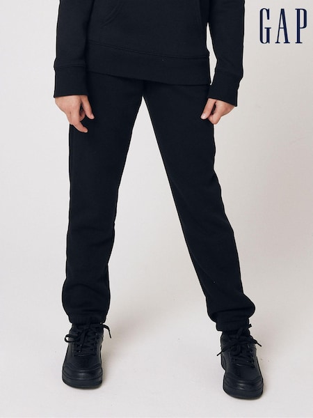 Gap Black Logo Fleece-Lined Joggers (4-13yrs) (K68408) | £18
