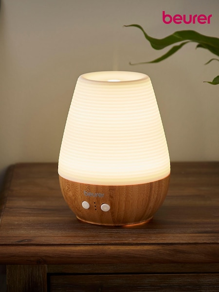 Beurer Cream Aroma Diffuser and Mood Light Lamp (K72220) | £50