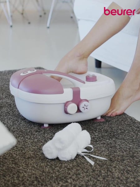 Beurer White Foot Spa with Infrared and magnetic Therapy (K72229) | £77