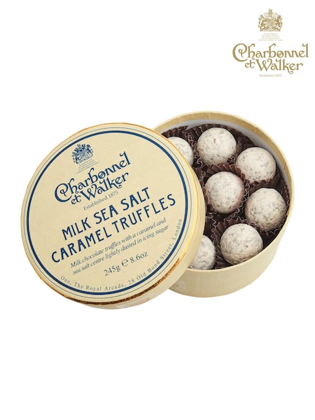 Charbonnel et Walker 240g Milk Sea Salt Chocolate Truffles (K73396) | £32