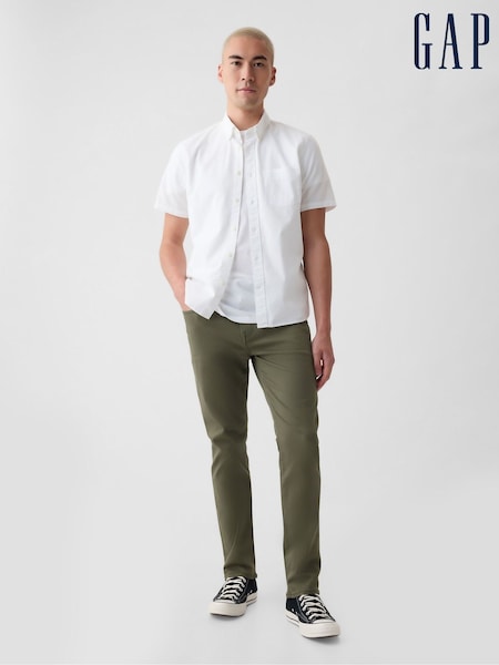 Gap Khaki Green Everyday Slim Fit Jeans (K75261) | £50