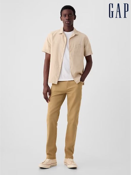 Gap Tan Brown Everyday Slim Fit Jeans (K75272) | £50