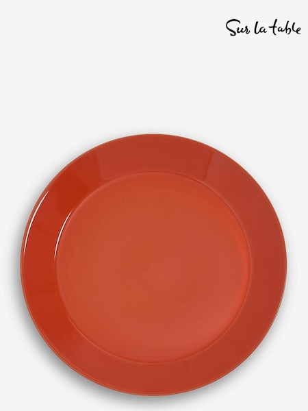 Sur La Table Set of 4 Orange Colour Me Happy Dinner Plates 27.5cm (K75687) | £48
