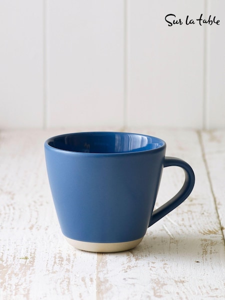 Sur La Table Set of 4 Blue Colour Me Happy Mugs (K75705) | £40