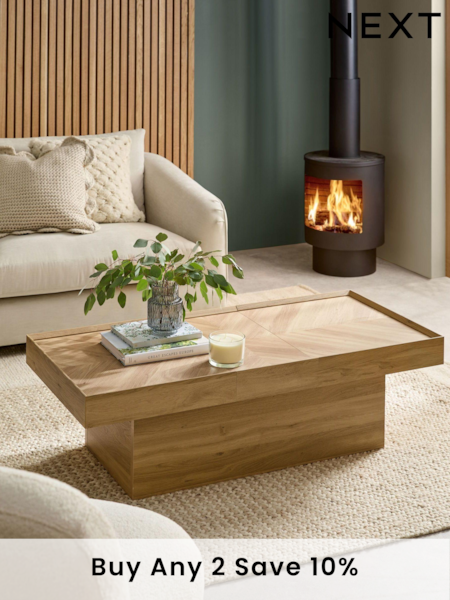 Light Natural Hayford Oak Effect Coffee Table (K75832) | £350