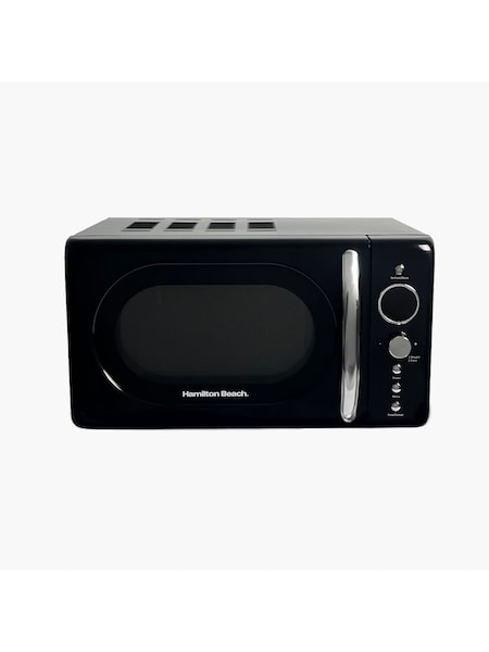 Hamilton Beach Black 20 Litre Retro Microwave (K76536) | £100