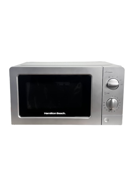 Hamilton Beach Silver 20 Litre Microwave With Glass Door (K76582) | £80