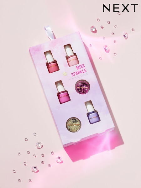 Kids Sparkle Nail Polish Gift Set (K76682) | £8