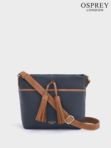 OSPREY LONDON The Savanna Leather Cross-Body  Bag (K77061) | £95