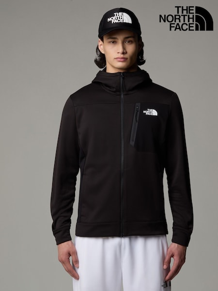 The North Face Black Mens Mountain Athletic Full Zip Fleece (K77133) | £90
