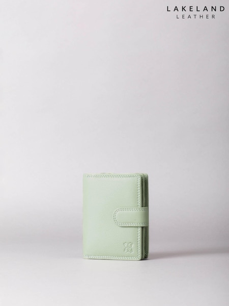 Lakeland Leather Green Small Tab Purse (K77782) | £25