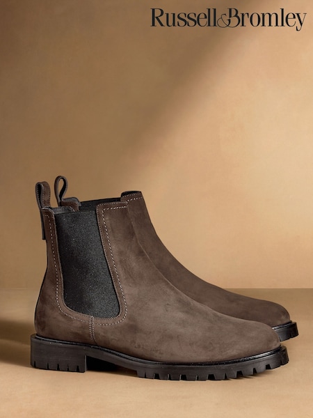 Grey - Russell & Bromley Hudson Chelsea Boots