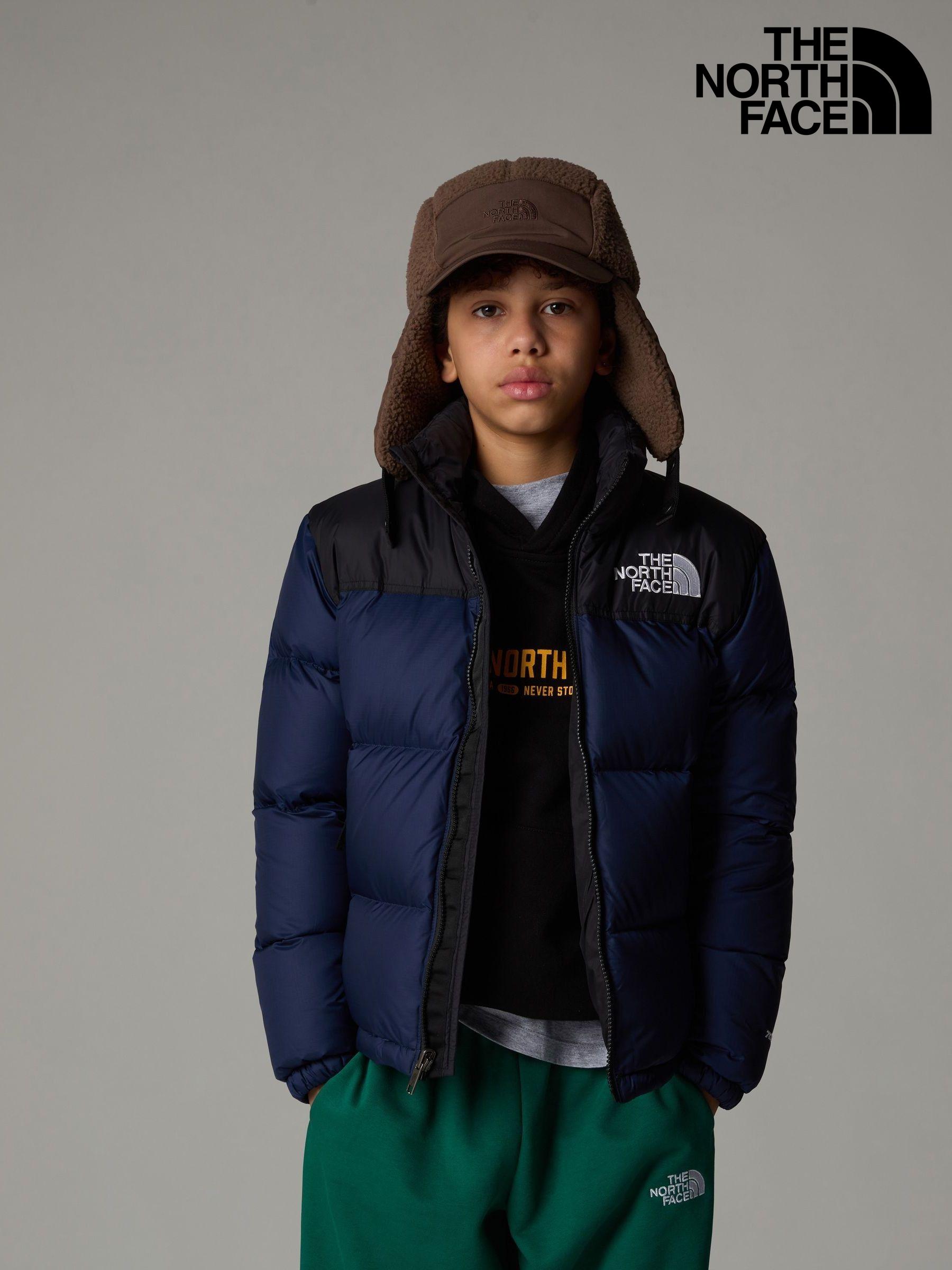 North face blue bomber jacket clearance