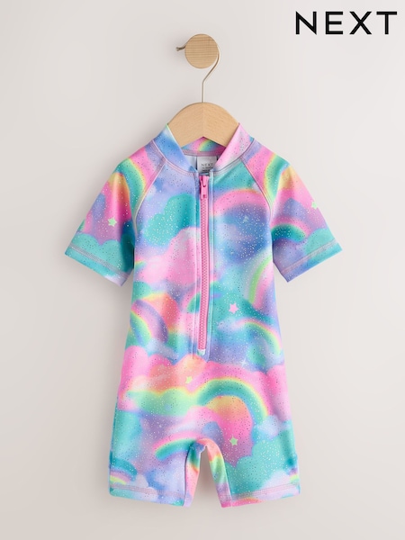 Foil Multi Rainbow - Sunsafe Swimsuit (3mths-10yrs)