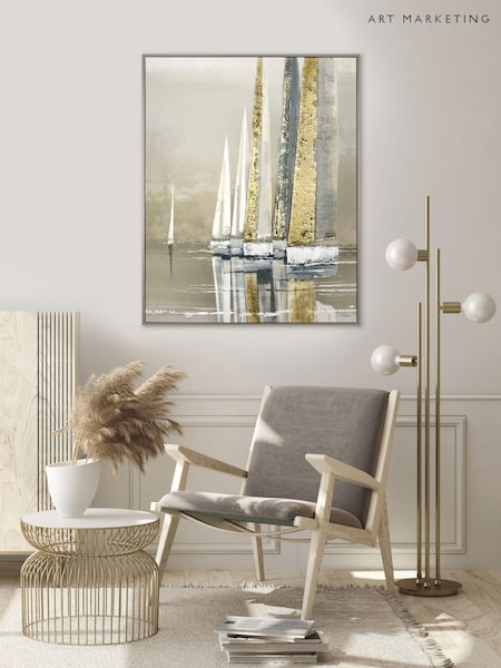 Art Marketing Golden Sails Wall Art (K79402) | £185