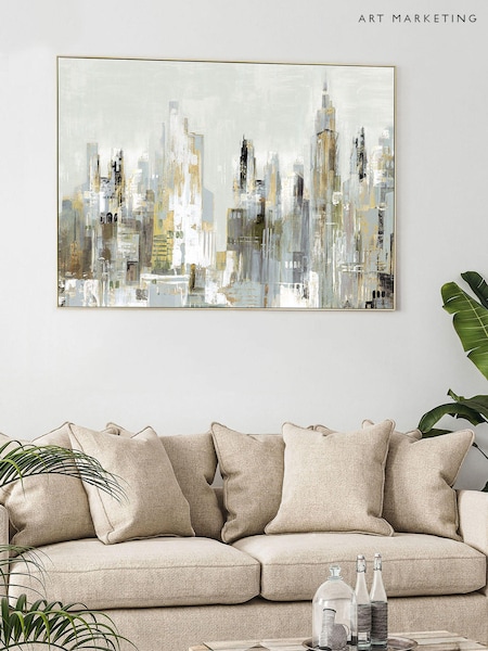 Art Marketing Grey City Limits Wall Art (K79425) | £195