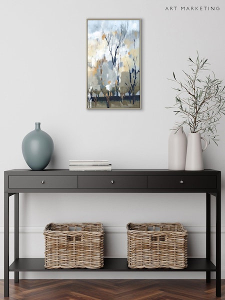 Art Marketing Silver Birch Blues Wall Art (K79442) | £65
