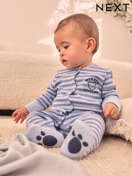 Blue Mummy Baby Family Sleepsuit (0-2yrs) (K79480) | £8.50 - £9.50