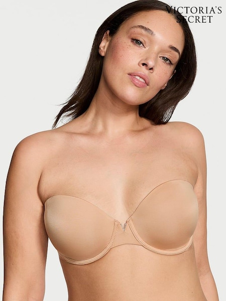 Victoria's Secret Praline Nude Lightly Lined Strapless Bra (K79656) | £45