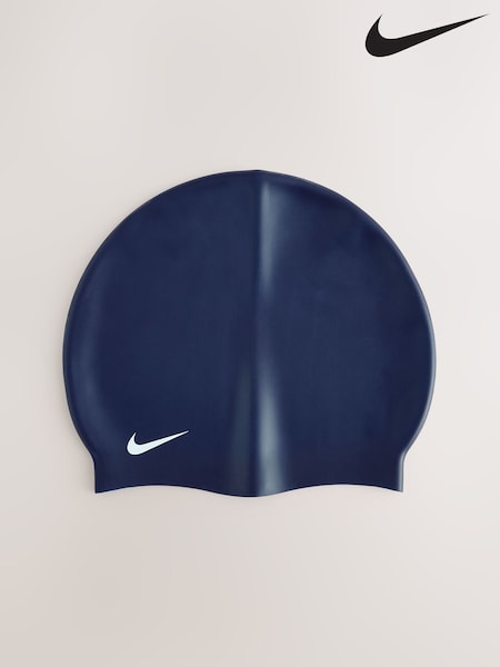 Nike Black Solid Silicone Swimming Cap (K80734) | £9